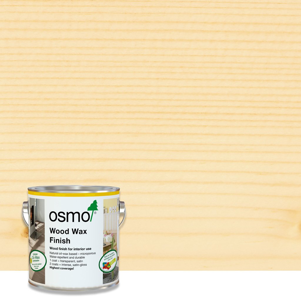 OSMO Wood Wax Finish Transparent Clear 3101